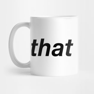 That Frank (Light BG) Mug